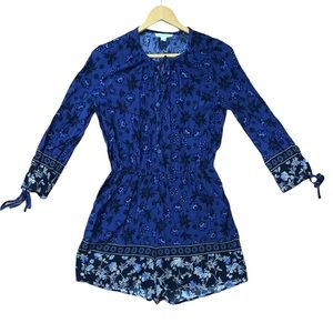 Beach Lunch Lounge Romper Floral Size S/P